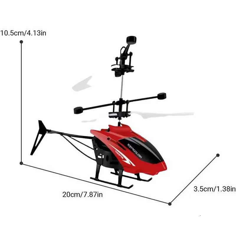 Rechargeable Mini RC Drone Remote Safe Fallresistant RC Helicopters Drone Children Toys G250903
