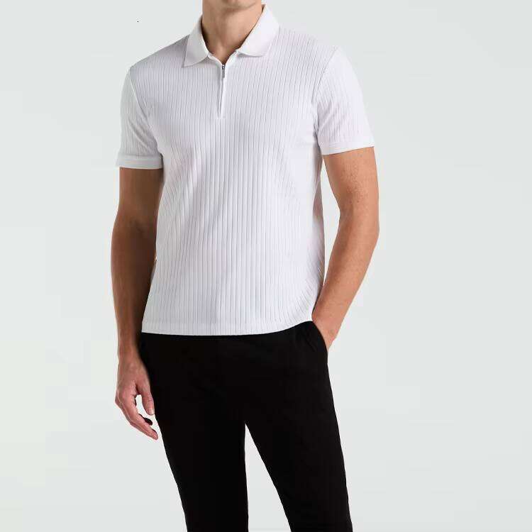 Professional High-Quality 100% Cotton Slim Fit Polo T-Shirt for Men with Logo & Solid Pattern Sports Shirt Fabric