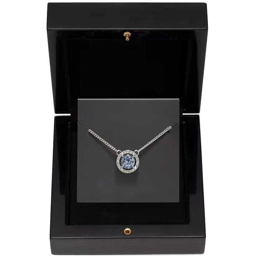 Never Fading Gold Plated Brand Designer Pendants Necklaces Stainless Steel Letter Choker Pendant Necklace Beads Chain Jewelry Gift