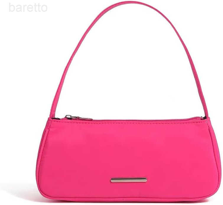 Small Nylon Shoulder Purse for Women Cute mini Under The Arm Bag With Zipper M250903