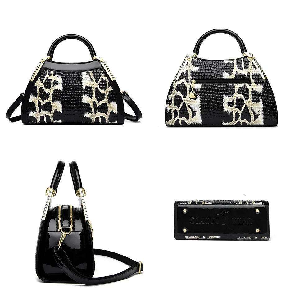 2024 High Quality Brand Designer Leather Crossbody Bags For Women Serpentine Shoulder Tote Bag Ladies Purses And Handbags