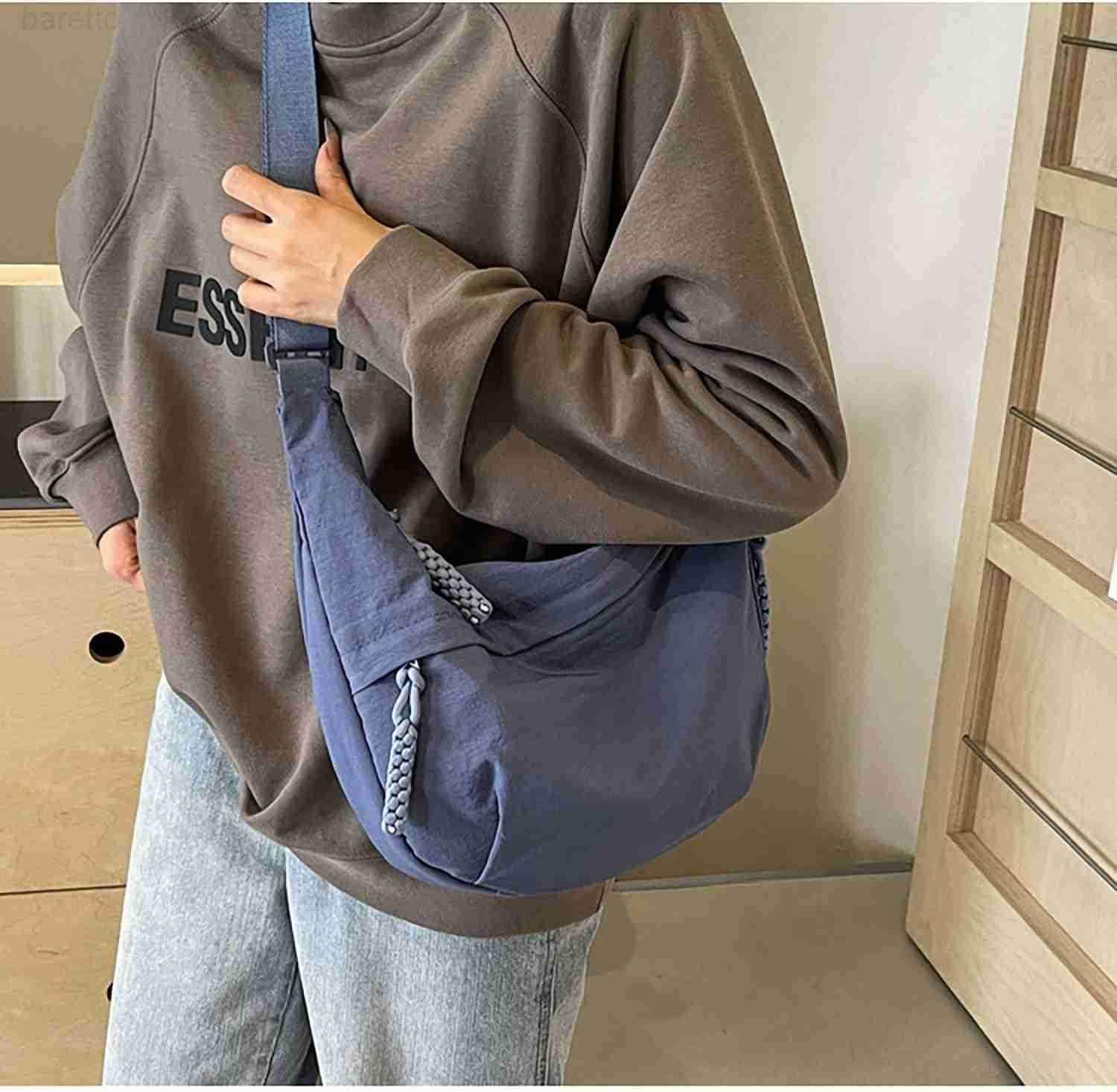 Crescent Crossbody Shoulder Bag For Women Hobo Bag MultiPocket Nylon Backpack Travel Shopping Dumpling Bag M250903