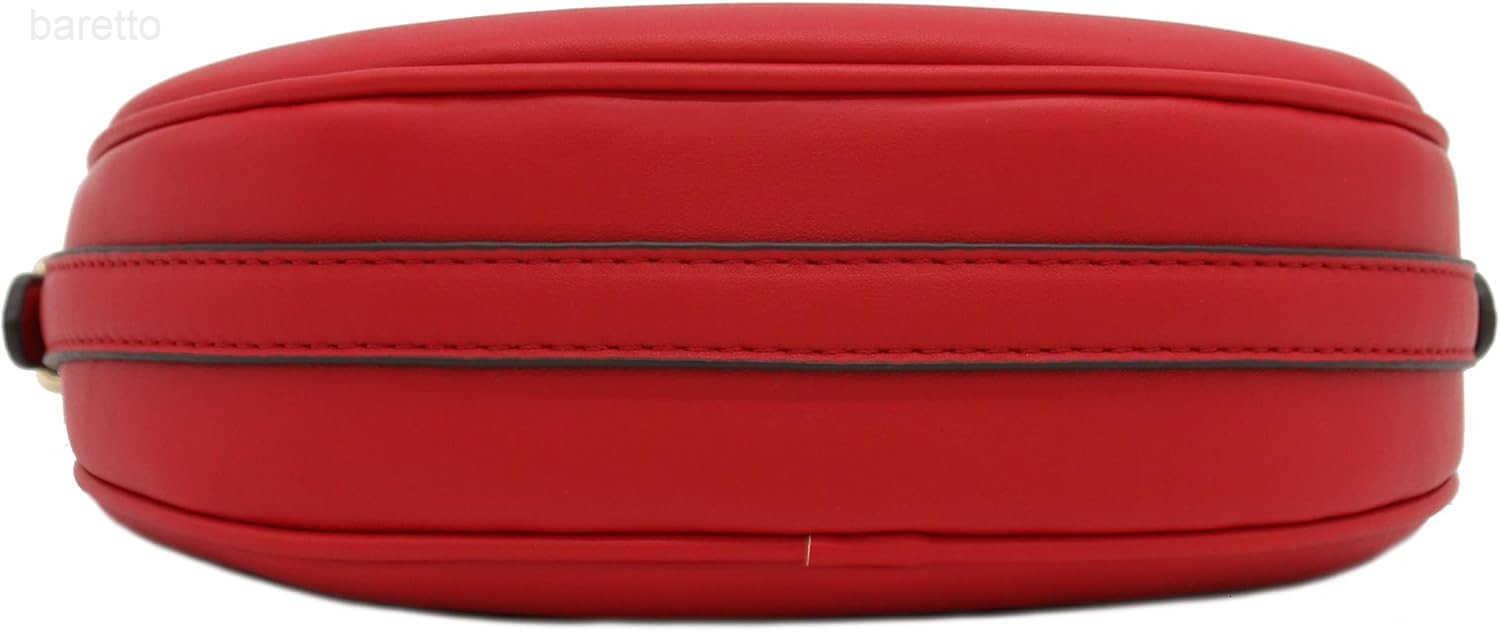 Small Crescent Smooth Faux Leather Underarm Shoulder Bag M250904