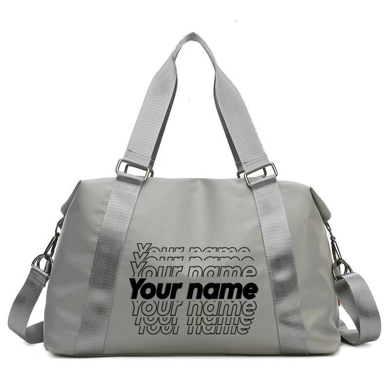 Luxury Handbag Customizable Letters Tote Bag, Large Capacity Women's Handbag, Versatile And Fashionable Multifunctional Leisure Travel Bag Handba