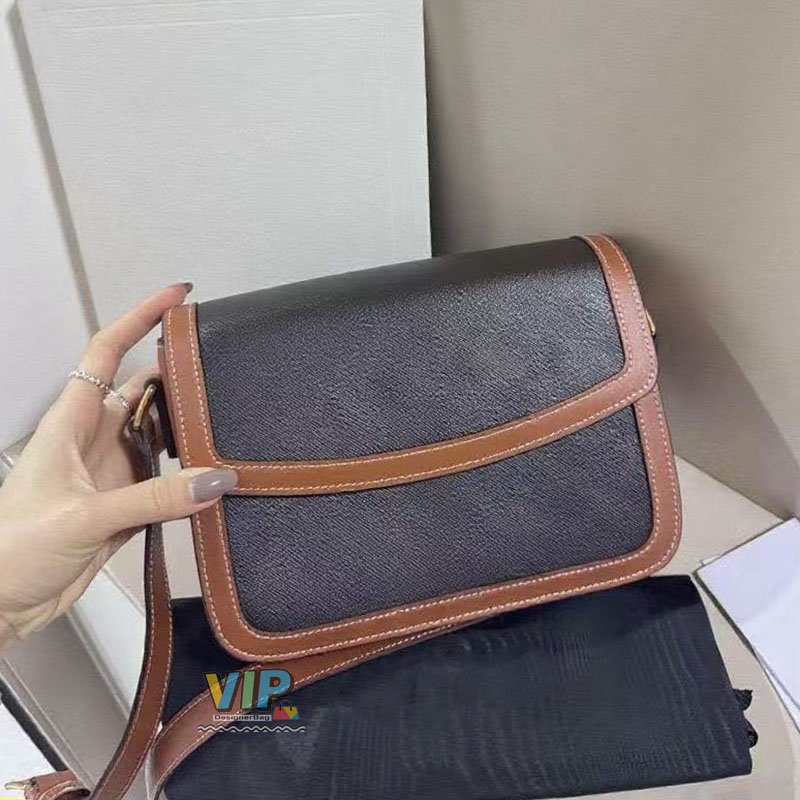 9A Quality Customize Calfskin Luxury Designer bag Vintage Shoulder Handbags Women's Fashion bags Bags Genuine Leather Box leather High sense 18.5cm 22cm with box