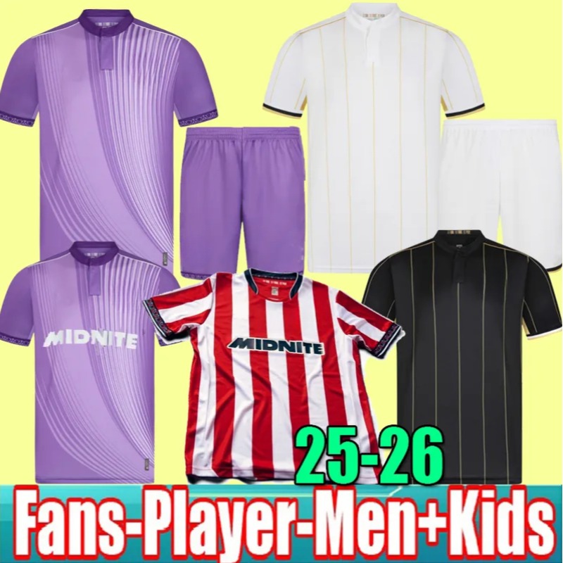 Size S-4XL Sheffields 25 26 Soccer Jerseys Third home away 2025 BREWSTER MOORE Uniteds Football Shirt Uniforms Men Kids Kits CAMPBELL MOORE HAMER