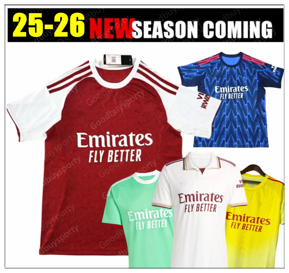 2526 LEWIS SMITH ROWE PEPE SAKA soccer jerseys Fans ODEGAARD MARTINELLI TIERNEY 2023 no more red football shirt Men Kids kit sets G.JESUS RICE HAVERTZ