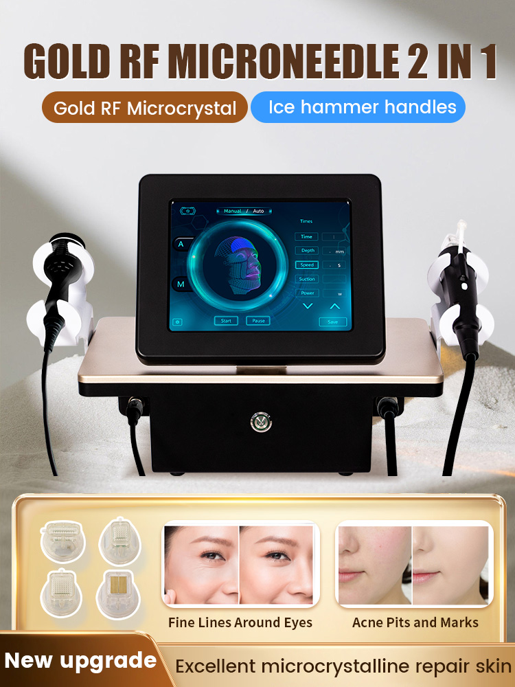 RF Microneedling Beauty Salon Use Machine Anti-wrinkle/microneedle Rf Fractional Micro Needle Machine Portable Desktop