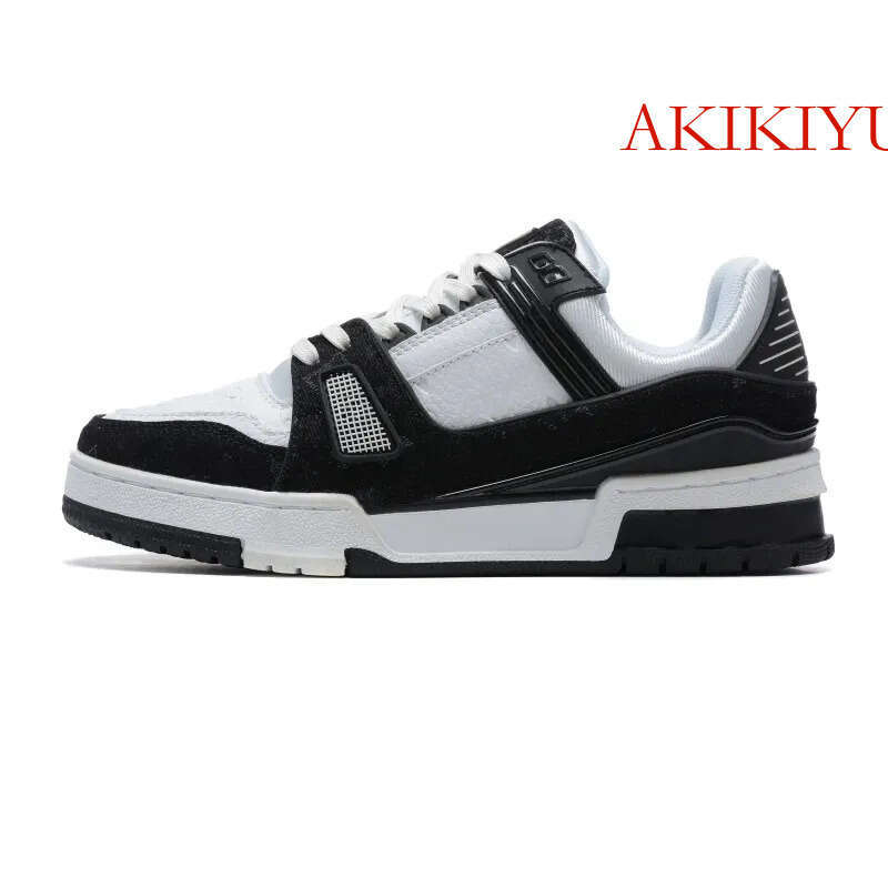Free shipping top quality man designer sneakers calfskin men fashion travel trainer casual shoes genuine running leather classic dermis skateboard35-4