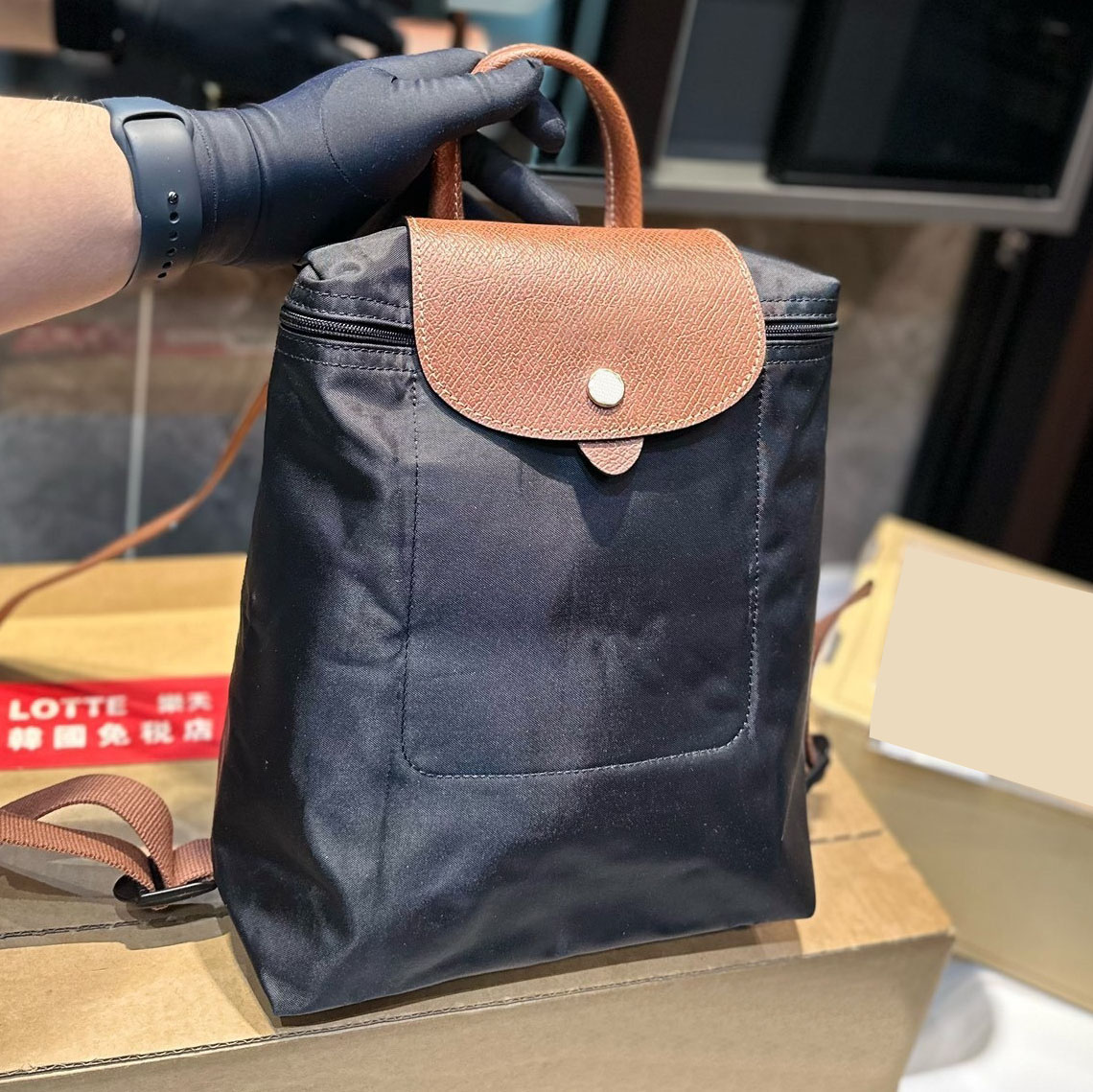 High quality tote bags designers womens handbags Nylon fashion Large tote Full-Grain Litchi clutch Bag Luxury With lock handbag bags Backpack 01