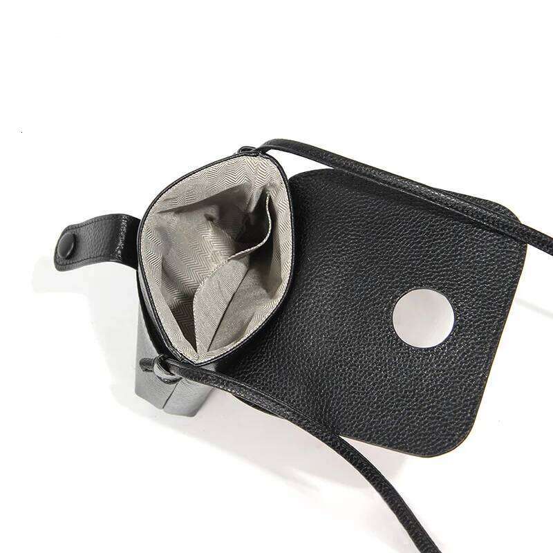 Fashion Cow Leather Cross Body Bags For Woman Retro Casual Design Phone Purse Custom Initials Lady Business Shoulder Bag