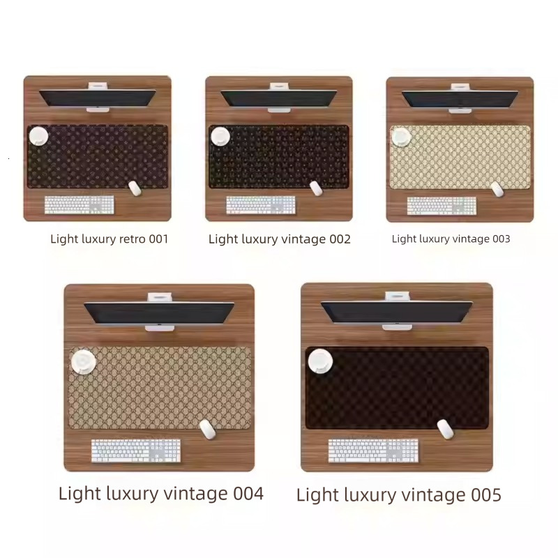 Leather Waterproof Oilproof Laptop Desk Extra Large Mouse Pad Coffee Dining Table Desktop Mat