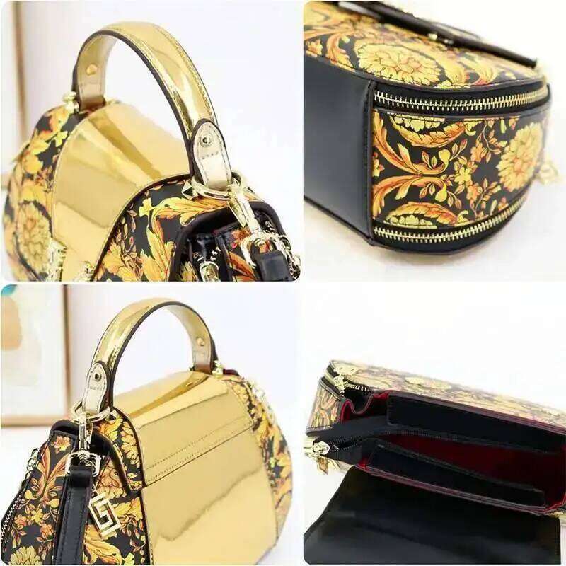 VM FASHION KISS Ladies European And American Printed Handbags Latest Design Crossbody Letter Decoration Evening Shoulder Bag