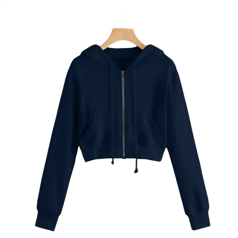Spring and autumn hooded sweater womens design sense of minority Korean sports coat winter zipper cardigan and cashmere Hoodie fashion 240829