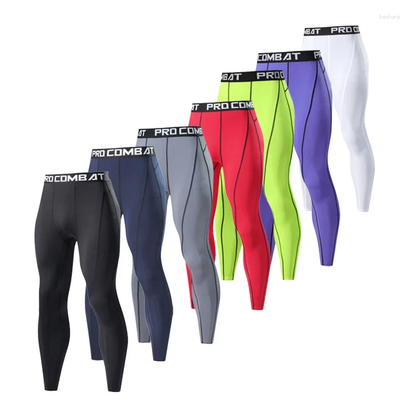 Men's Pants Fitness Tights Running Compression Training Basketball Crossfit Sportswear