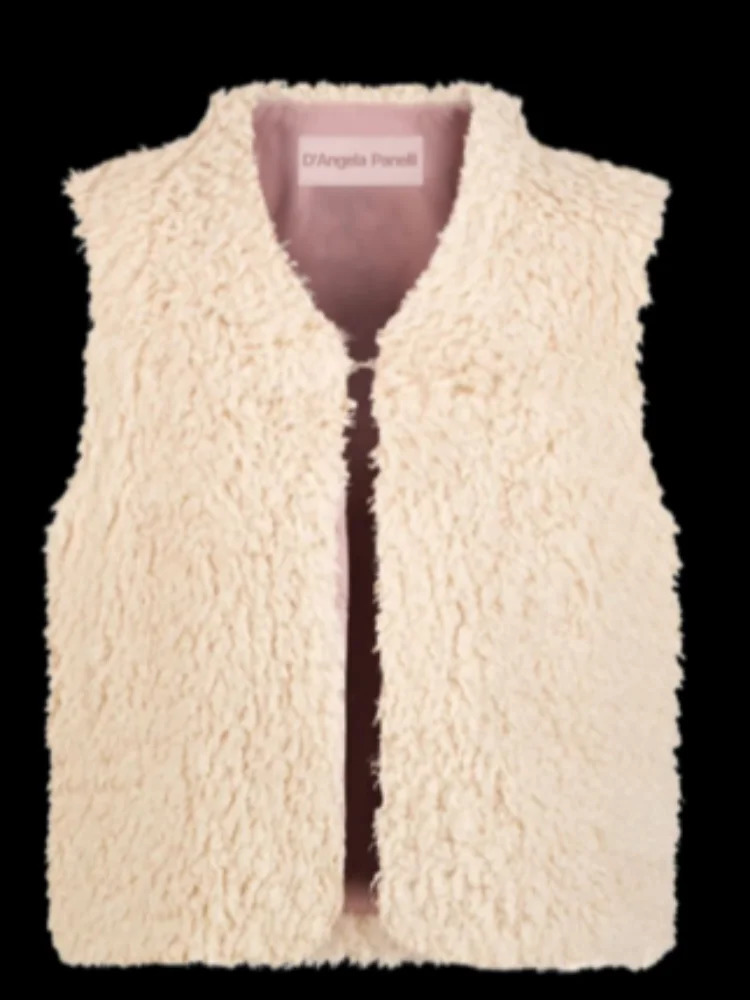 Spring Women Waistcoat Jacket Oneck Sleeveless Casual Coats Woman Autumn Outerwear Fashion Vests Elegant Lady Clothes 250903