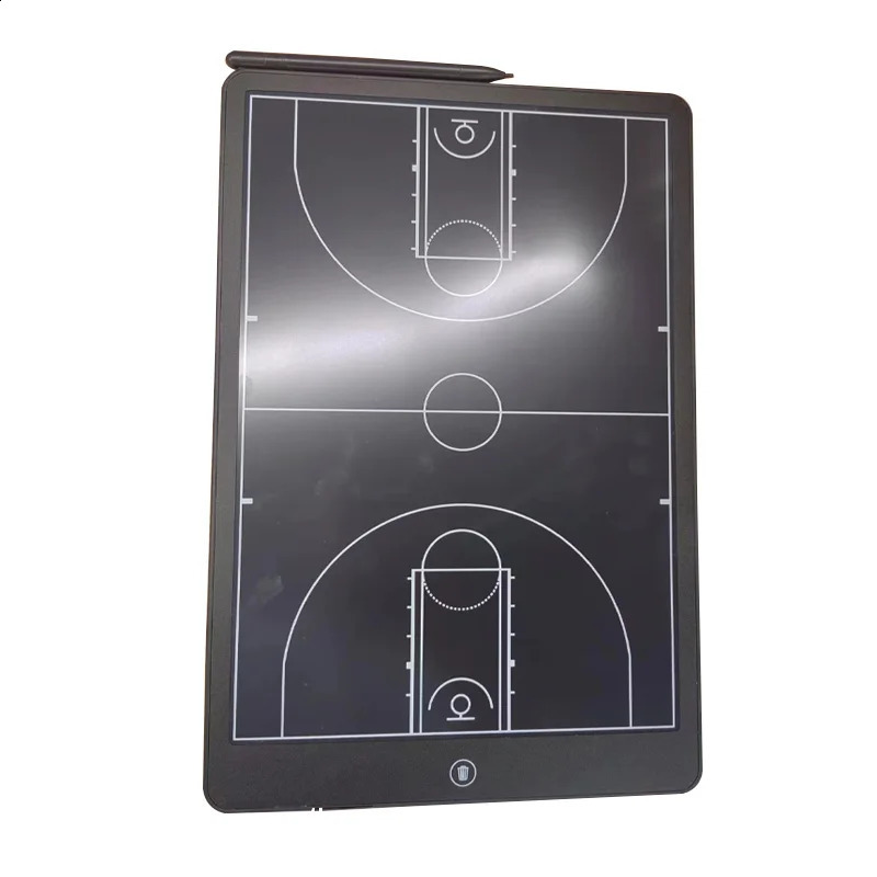 16 Inch Electronic Basketball Coaching Board Digital Strategy Marker Board with Large LCD Screen and Stylus Pen Sports Training 250903