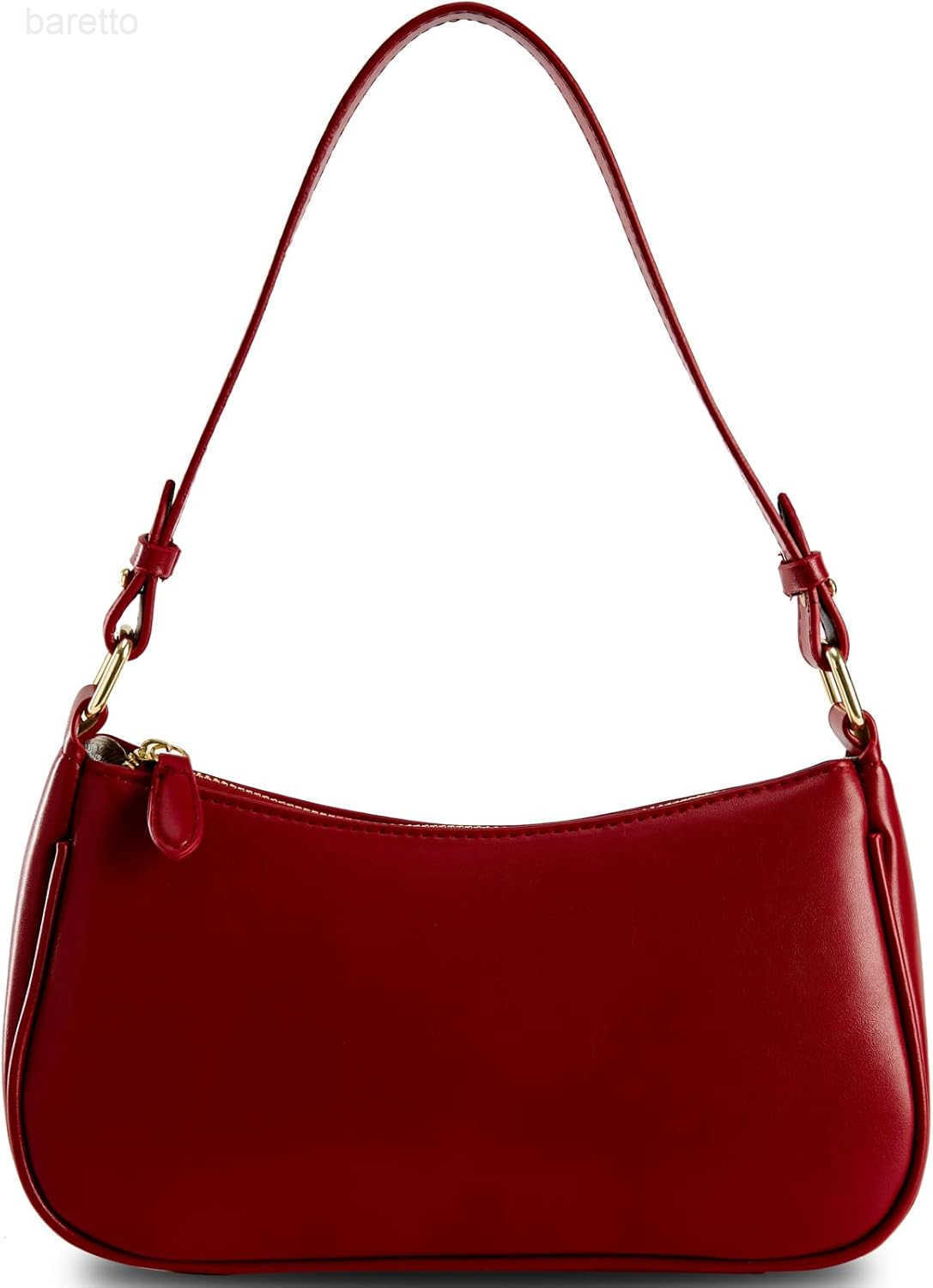 Crescent Shoulder Bag for Women Trendy Tote Handbag Purse Vegan Leather Clutch Handbag with 2 Removable Straps M250904