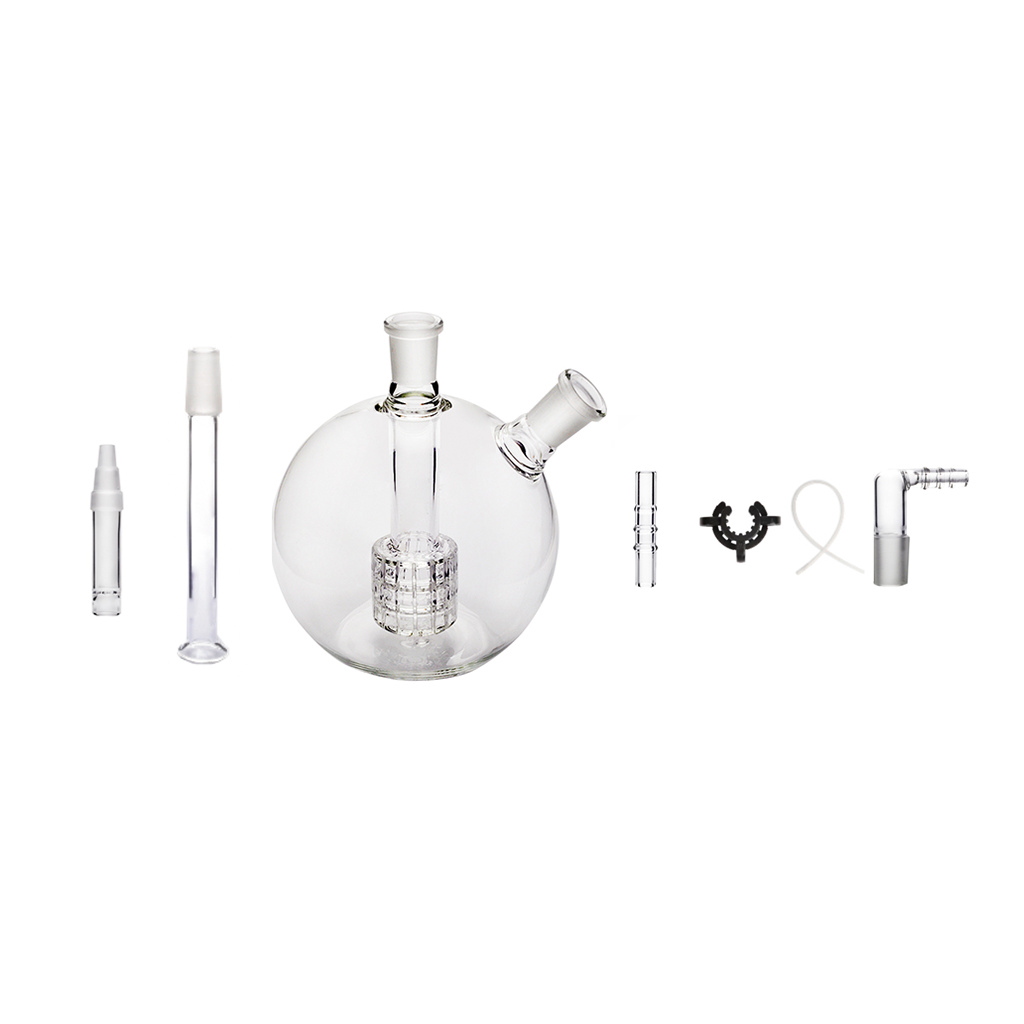 14mm Matrix Perc Globe Water Pipe Bong with WPA glass adapter for Tinymight 2 1