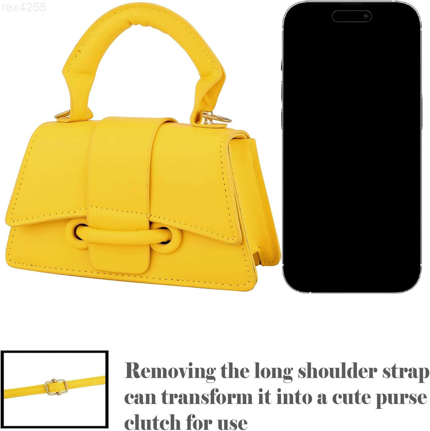 Mini Crossbody Handbag Womens Purse Clutch Cute Mini Trendy Bag Top Handle PU Leather Shoulder BagW250903