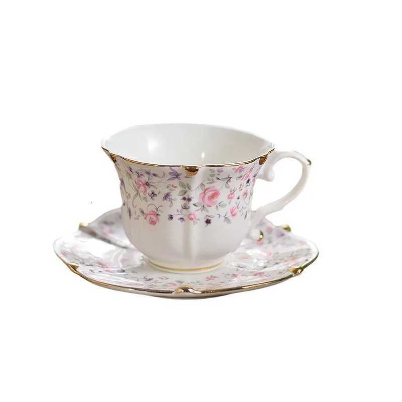 200ML Ceramic g Saucer Retro Afternoon Tea Coffee Cup Saucer Sets Couple Cup Set He Creative Drinkware gs New He Gift Y250903