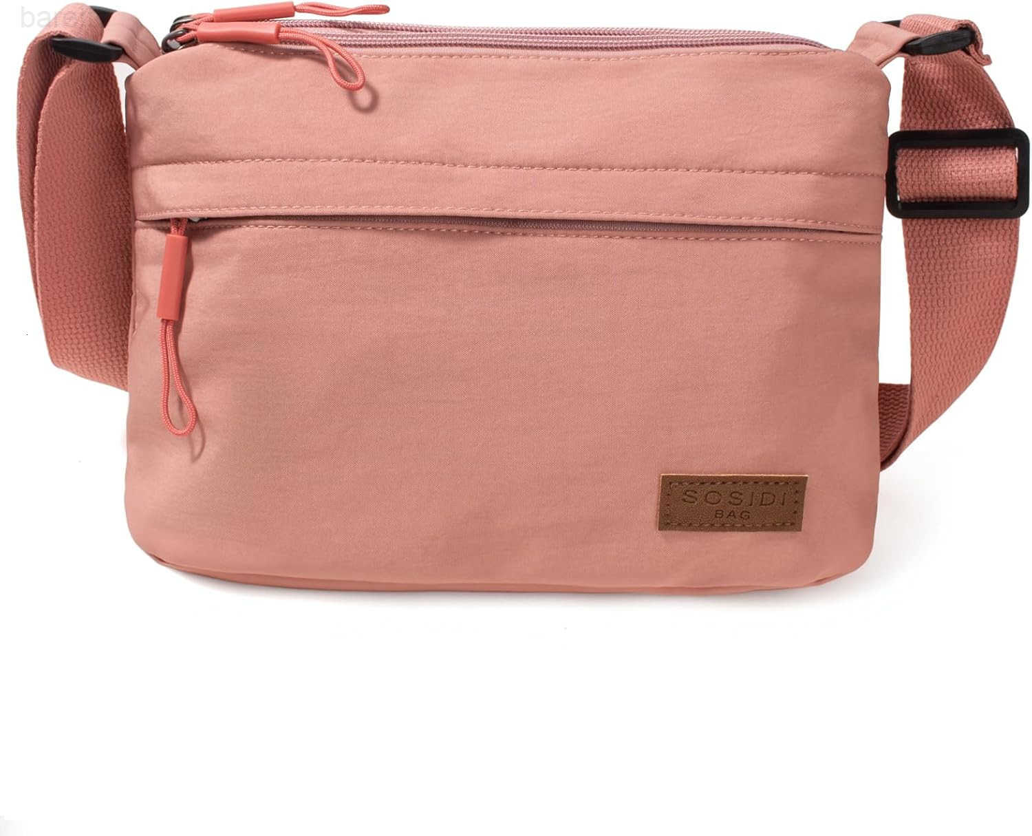 Crossbody Sling Bag Canvas Purse Small Shoulder Handbag 5 Pocket Casual Travel Messenger Hobo Bag Phone Satchel Backpack M250903