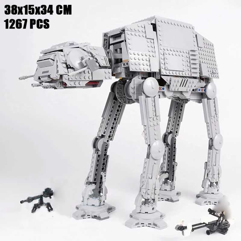 In Stock Space Movie MOC ATAT Building Blocks Bricks DIY Model from With Figures Toys for Children Christmas Birthday GiftsXJ250903