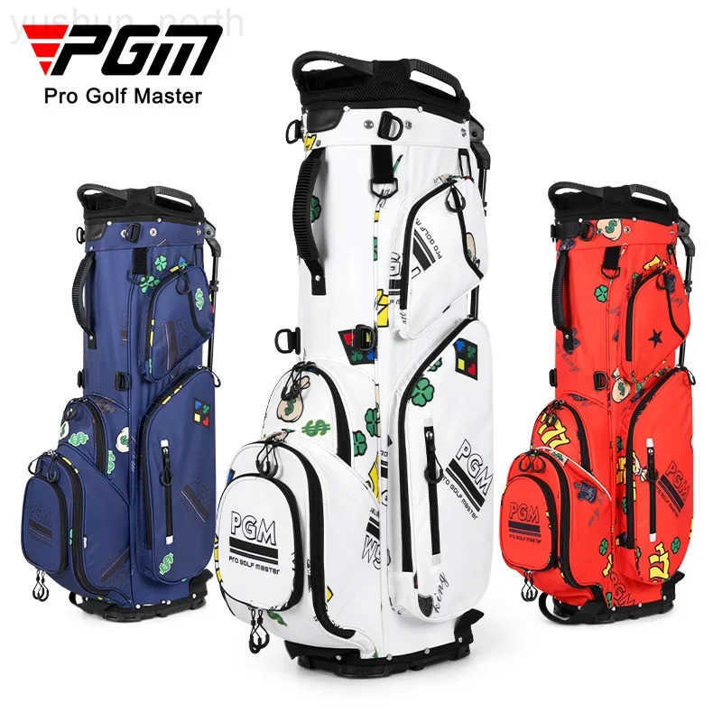 Men Women Golf Stand Bags Ultralight Nylon Graffiti Bag Large Capacity Training Accessory Holds 14 Clubs 27kg QB111 M250903