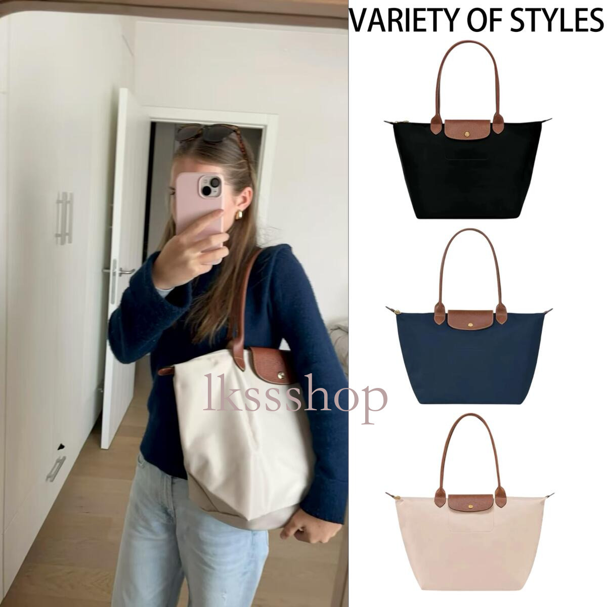 Designer Bag Baglongshamps Multi color ls Shoulder Strap Shoulder Bag Women's Chain Strap Crossbody Bag Handbag Fashion Bag Tote bag Fashion Bags b6