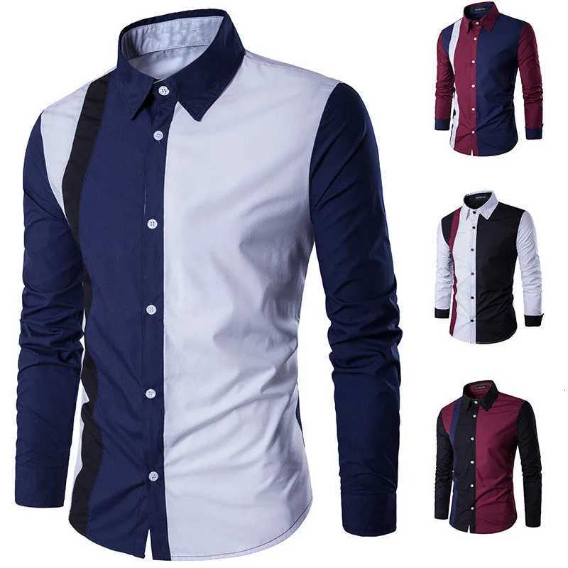 2025 new mens simple fashion long sleeve button down shirt casual lapel 3d design springautumn streetwear outdoor tops X250903