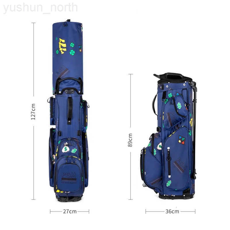 Men Women Golf Stand Bags Ultralight Nylon Graffiti Bag Large Capacity Training Accessory Holds 14 Clubs 27kg QB111 M250903