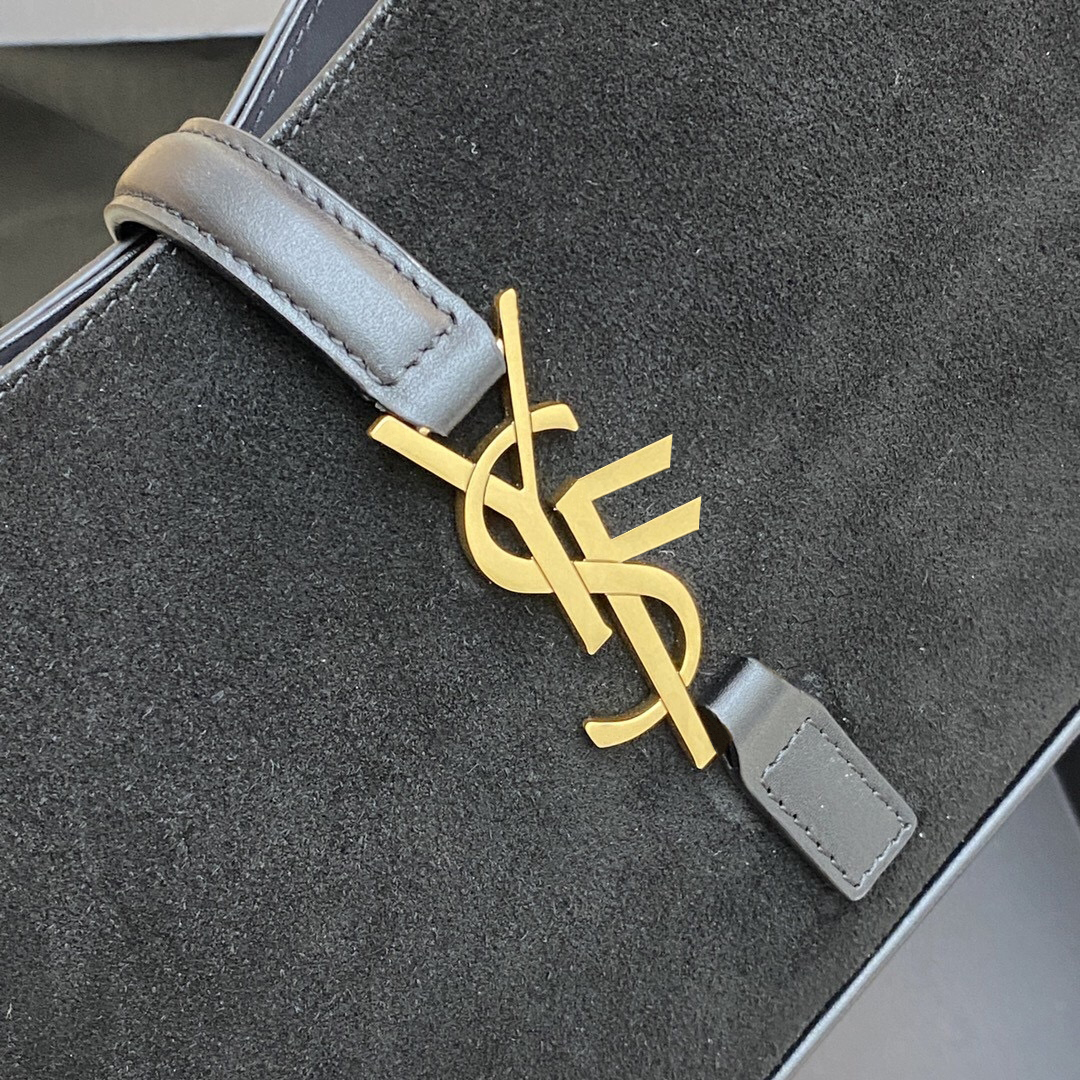 Designer Bag Shoulder Bag Luxury Handbag Purse Tote Bag Minimalist Luxury Women's Crossbody Bag High-Quality Suede Crescent Bag Black Large Capac