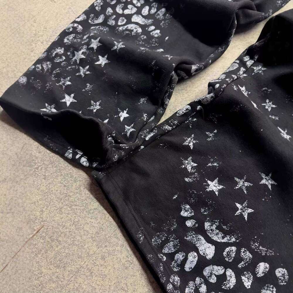 Clothing Manufacturer Zipper Screen Printed French Terry Sweatpants Men's Hoodie and Pants