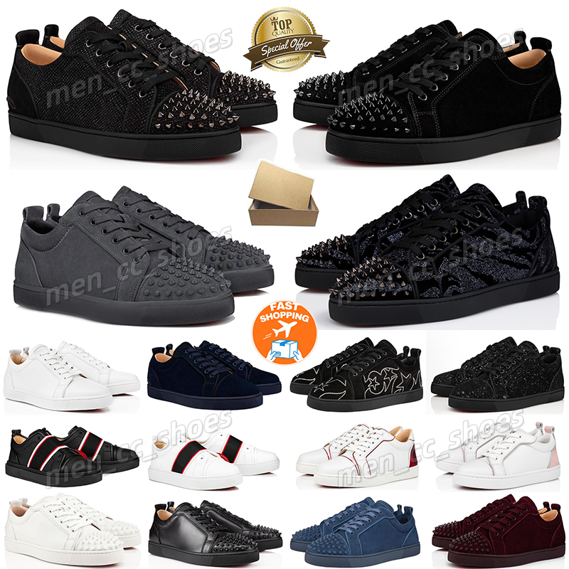 Luxury Designer Dress Shoes with box dust bag bag Mens Casual Shoes Glitter Grey Leather Suede Green Men Women Fashion Office Career Wedding Formal Events