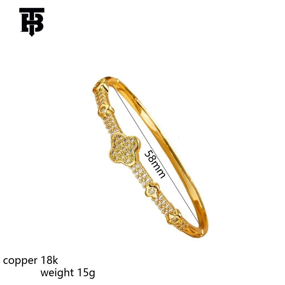 TB BHULAMTE Designer Ladies' New All-diamond Ultra-bright Petal Women's Bracelet Niche Fashionable And Sexy Outdoor Bracelet Wholesale