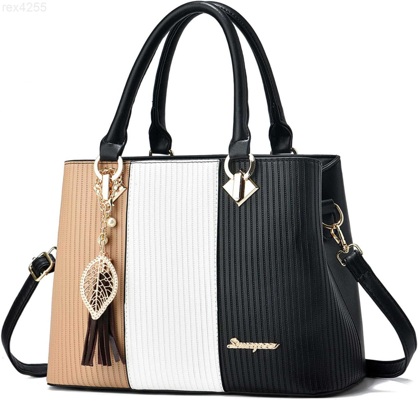 Purses and Handbags for Women Leather Tote Shoulder Bag Medium Satchel Purse Top Handle Bags for LadiesW250903