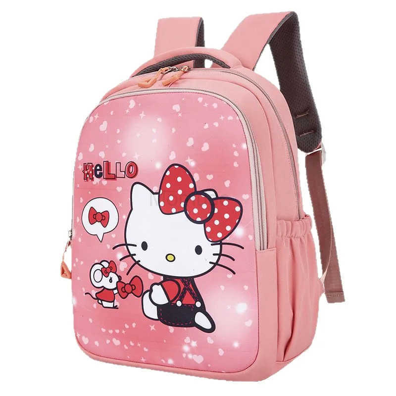 Sanrio Cute Hello Kitty Melody Backpack Set for Girls 3 Piece Pupil School Bag Pencil Case for Kindergarten Kids 6 Years Cartoon L250930