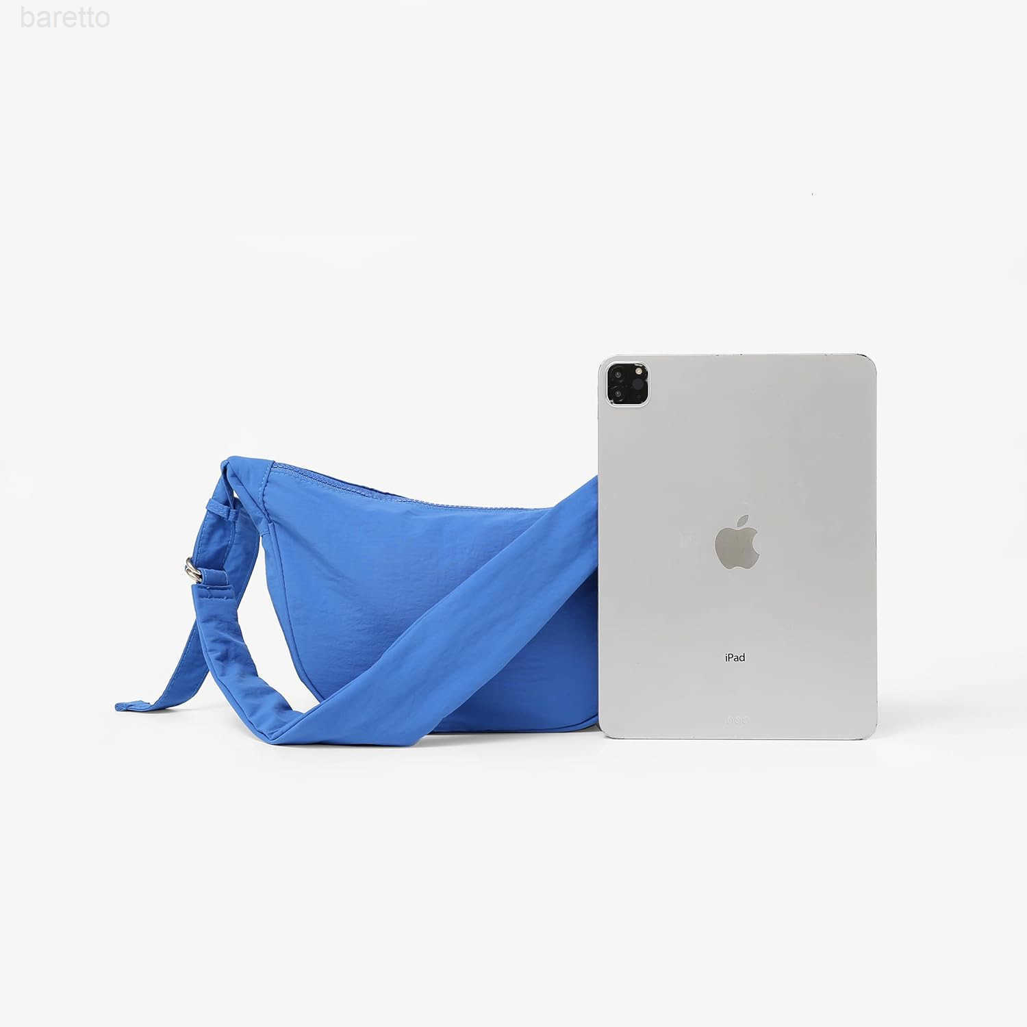 Small Canvas Crescent Tote Handbag Mini Crossbody Cellphone Sling Bag Purses With Adjustable Strap Zipper M250903