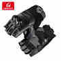 Motorcycle riding gloves made of genuine leather and carbon fiber, designed for protecting the rider in case of accidents. Motorcycle equipment S2593