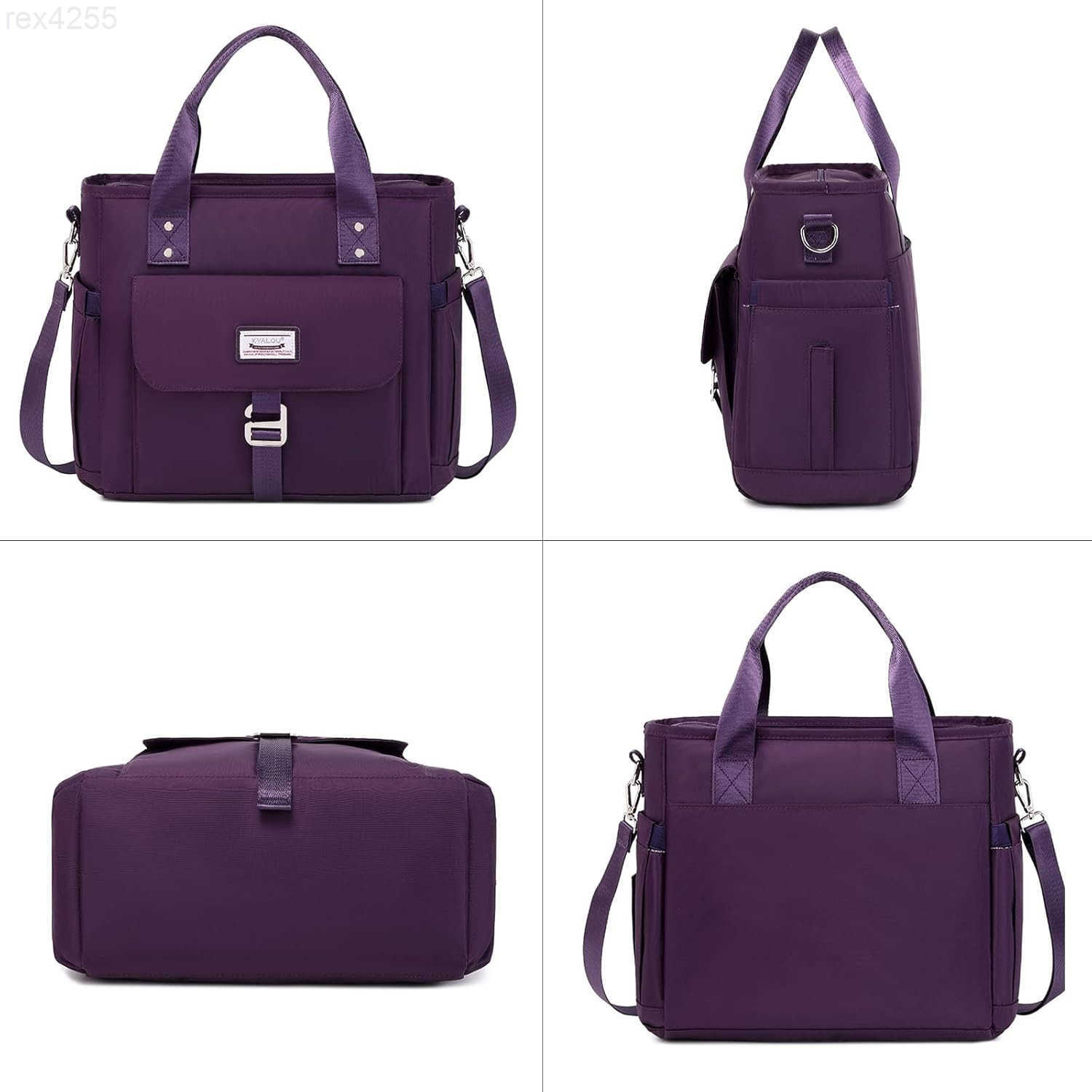 Medium Tote Purse Bag for Women Nurse Bag for Work Teacher Tote Bag Waterproof Nylon Crossbody HandbagW250903