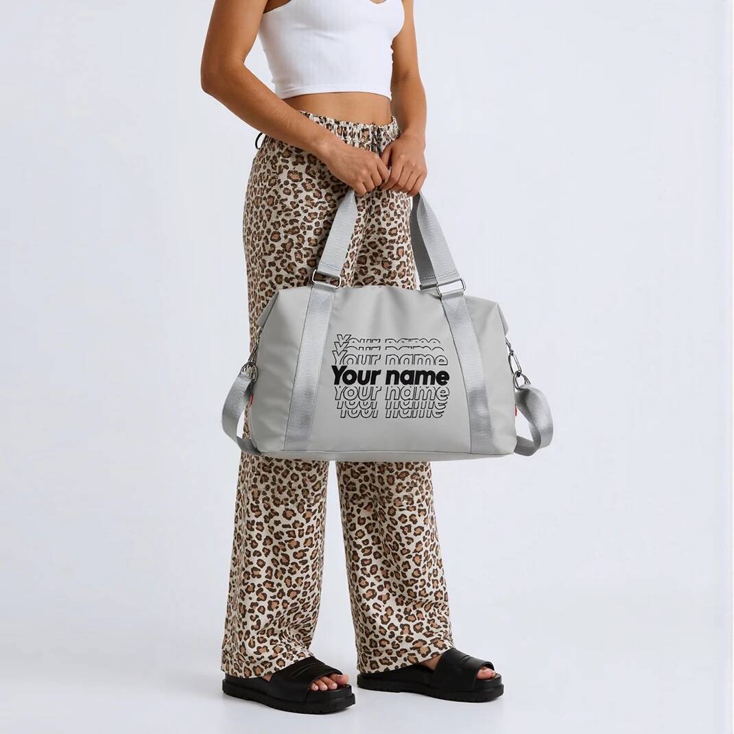 Luxury Handbag Customizable Letters Tote Bag, Large Capacity Women's Handbag, Versatile And Fashionable Multifunctional Leisure Travel Bag Handba