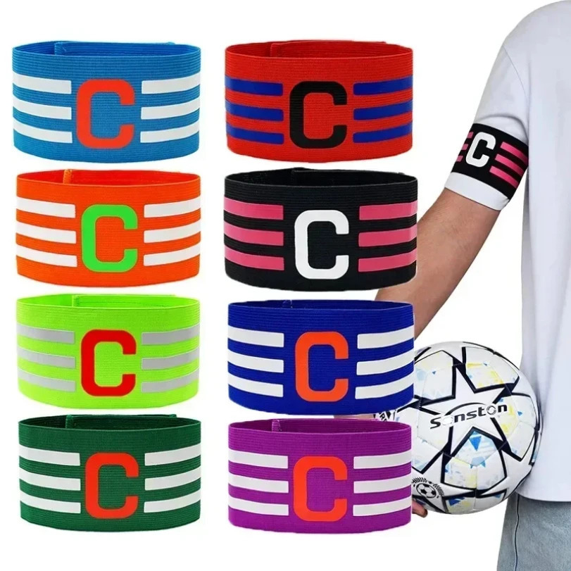 Soccer Captain Armband for Children Adults Adjustable Football Training Leader Arm Band Bracelet Accessories 250902