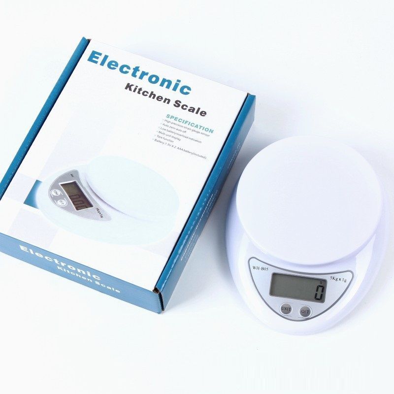 1-5000g Electronic Weight Balance Kitchen Food Ingredients Scale High Precision Digital Weight Measuring Tool with Retail Box