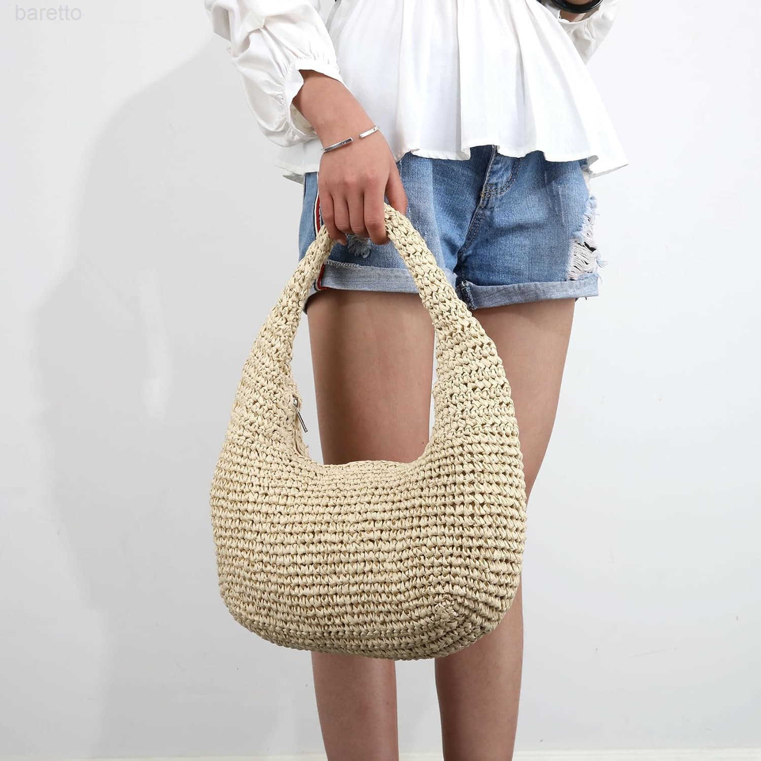 Crescent purse and dumpling bag for women M250903