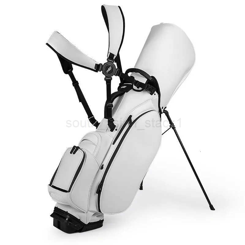 PLAYEAGLE Lightweight Golf Stand Bag PU Leather Golf Bag Durable Portable Design for Men Women Players PEHBZJQB001 Z250903