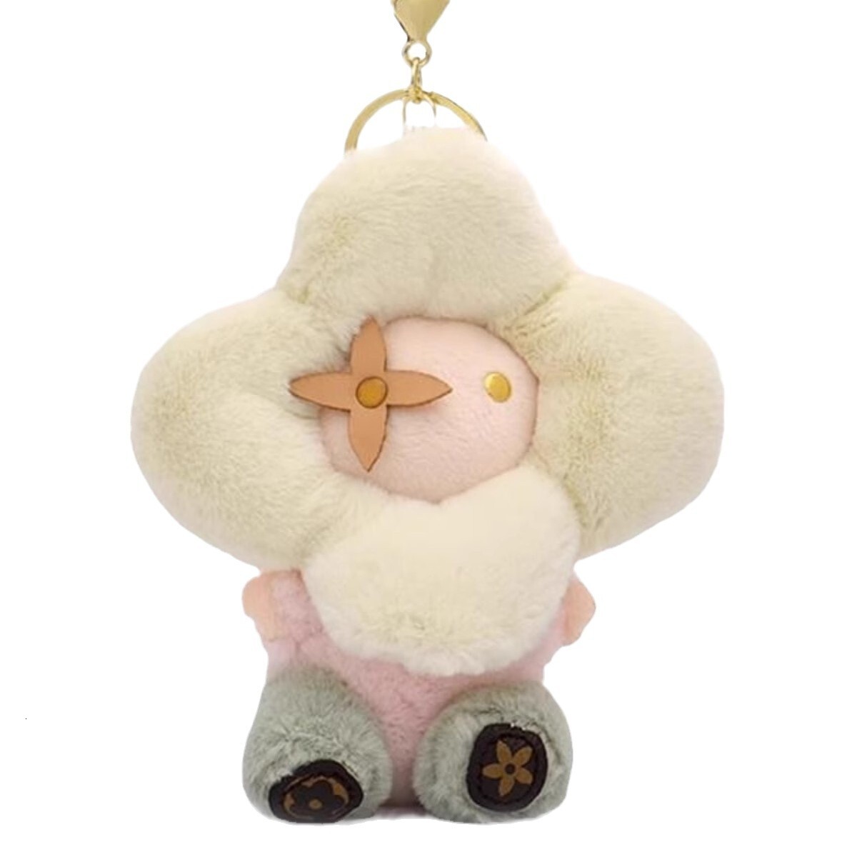 keychain suower plush pendant doll backpack chain car keychain for men and women mini bag keychain