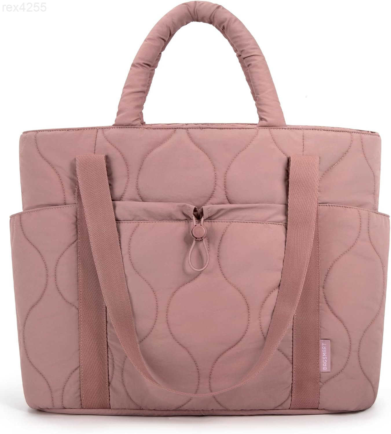 Tote Bag for Women Quilted Travel Top Handle Lightweight Shoulder Handbags with ZipperW250903