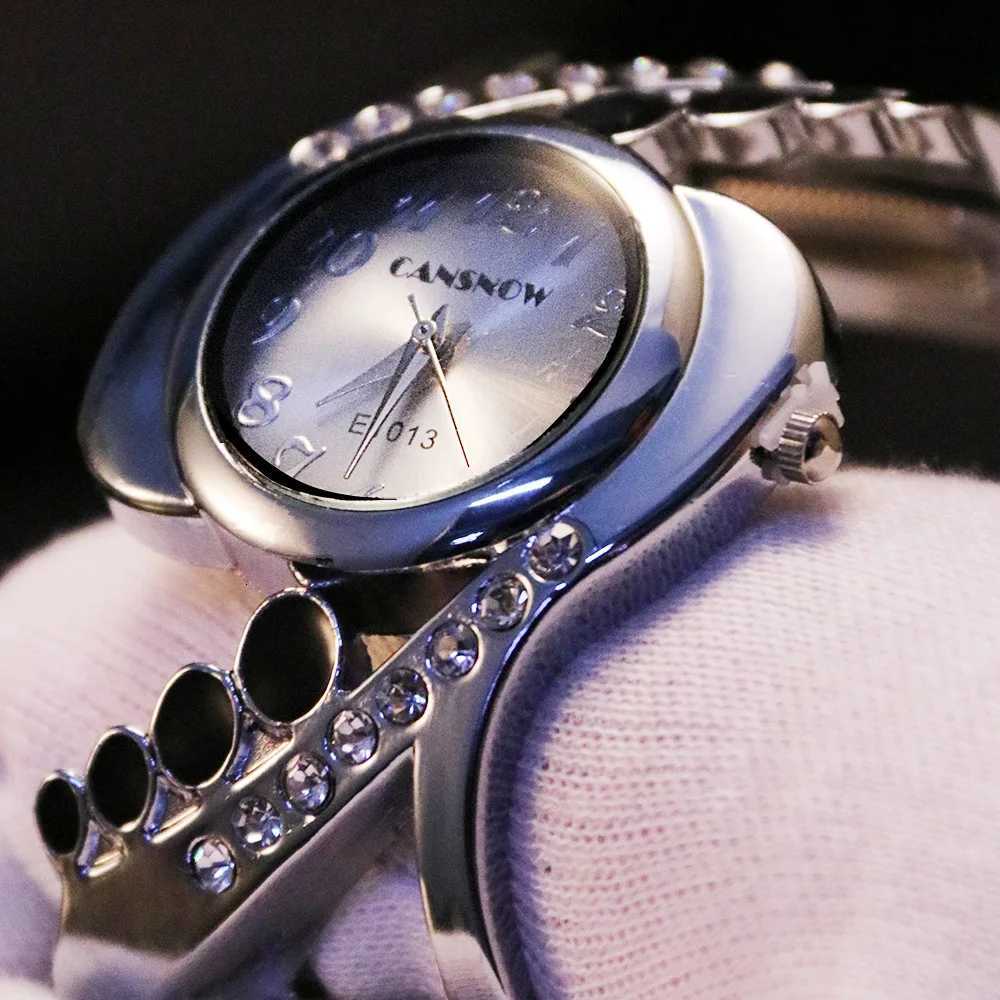 New Design Wen Bangle Wristwatch Quartz Crystal Luxury Relojes Rhinestone Fashion Fem Watches Hot S Eleagnt Mujer Watch X250904