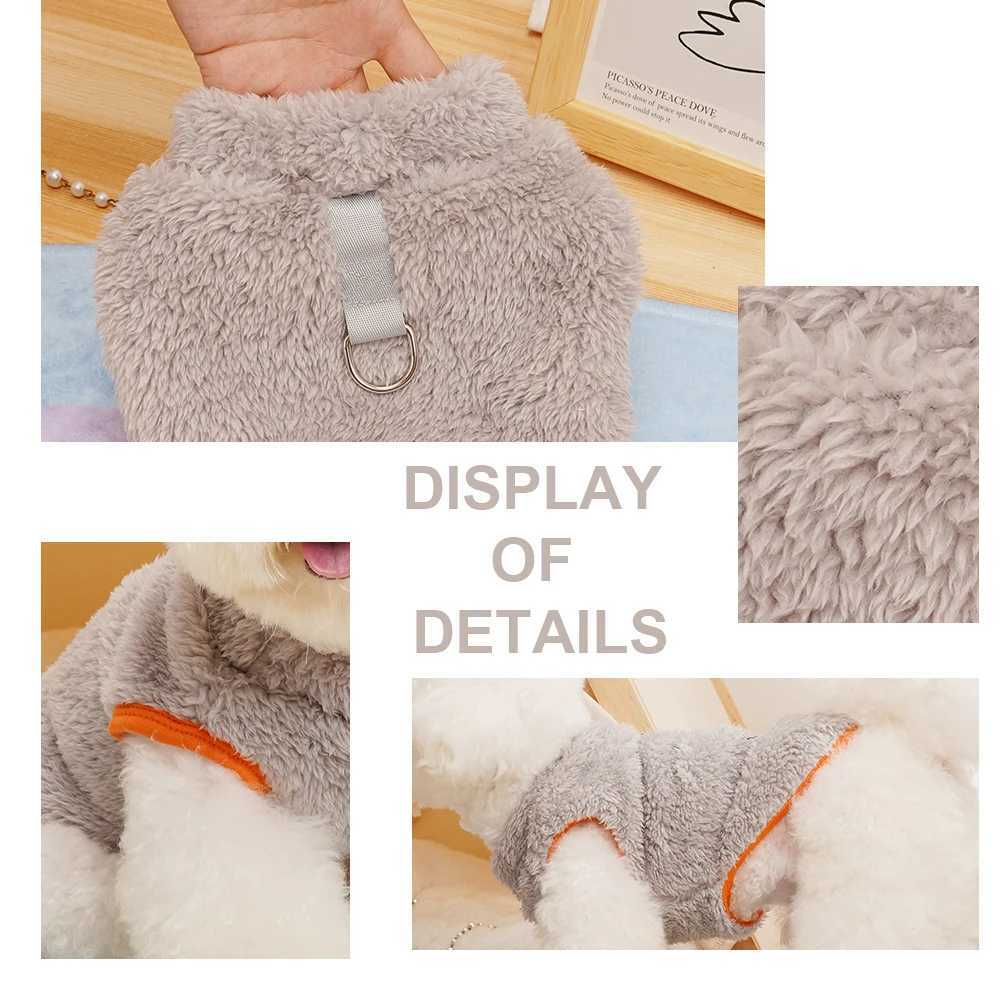 Winter Warm Dog Cat Clothes Soft Fleece Pet Puppy Clothing Vest Coat 3 Colors Small Medium Cute Vests Costume Outfit Perro W250904