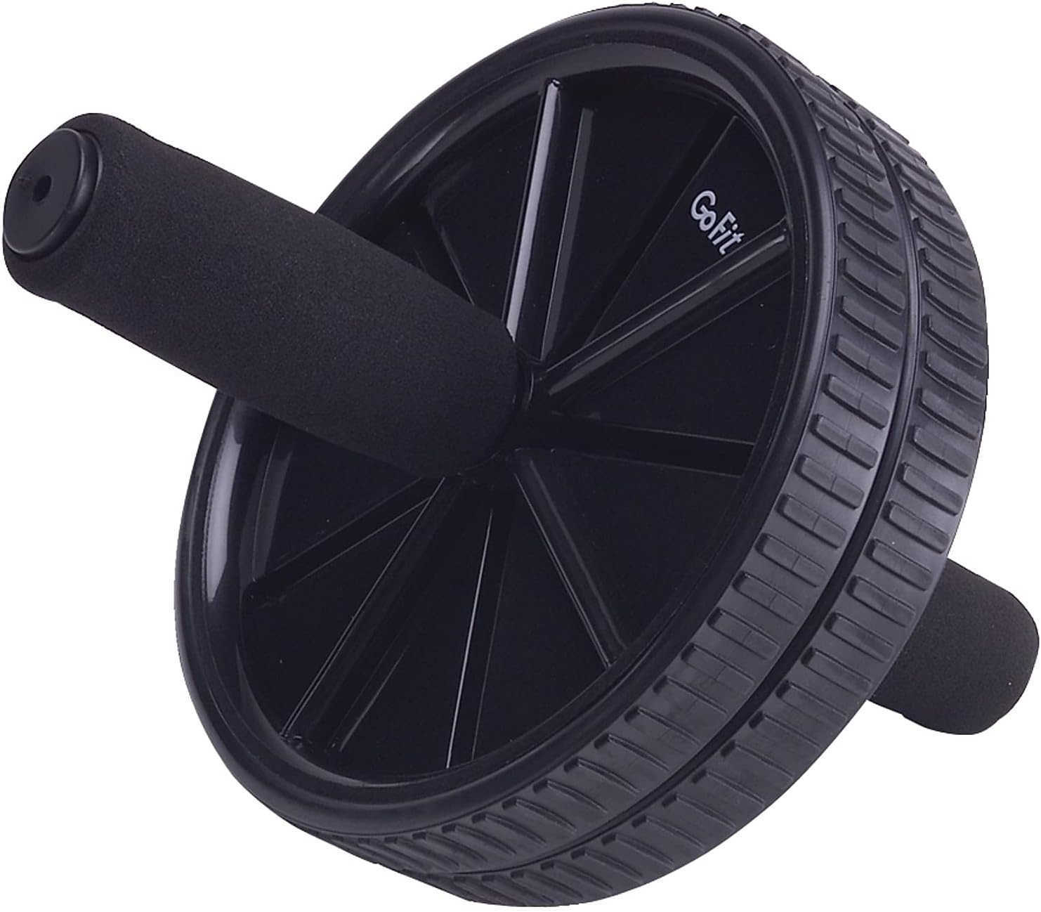 Gofit Black Deluxe Exercise Wheel GFDEW W250904